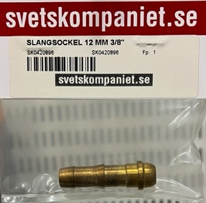 SLANGSOCKEL 12 MM 3/8"