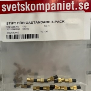 STIFT FÖR GASTÄNDARE 5-PACK