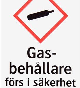 VARNINGSSKYLT SJÄLVH. 148X210