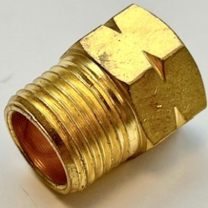 ÖVERFALLSMUTTER UNF 5/8" VÄNST